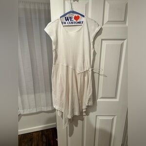 Daily Practice by Anthropologie Short-Sleeve Asymmetrical Midi Dress